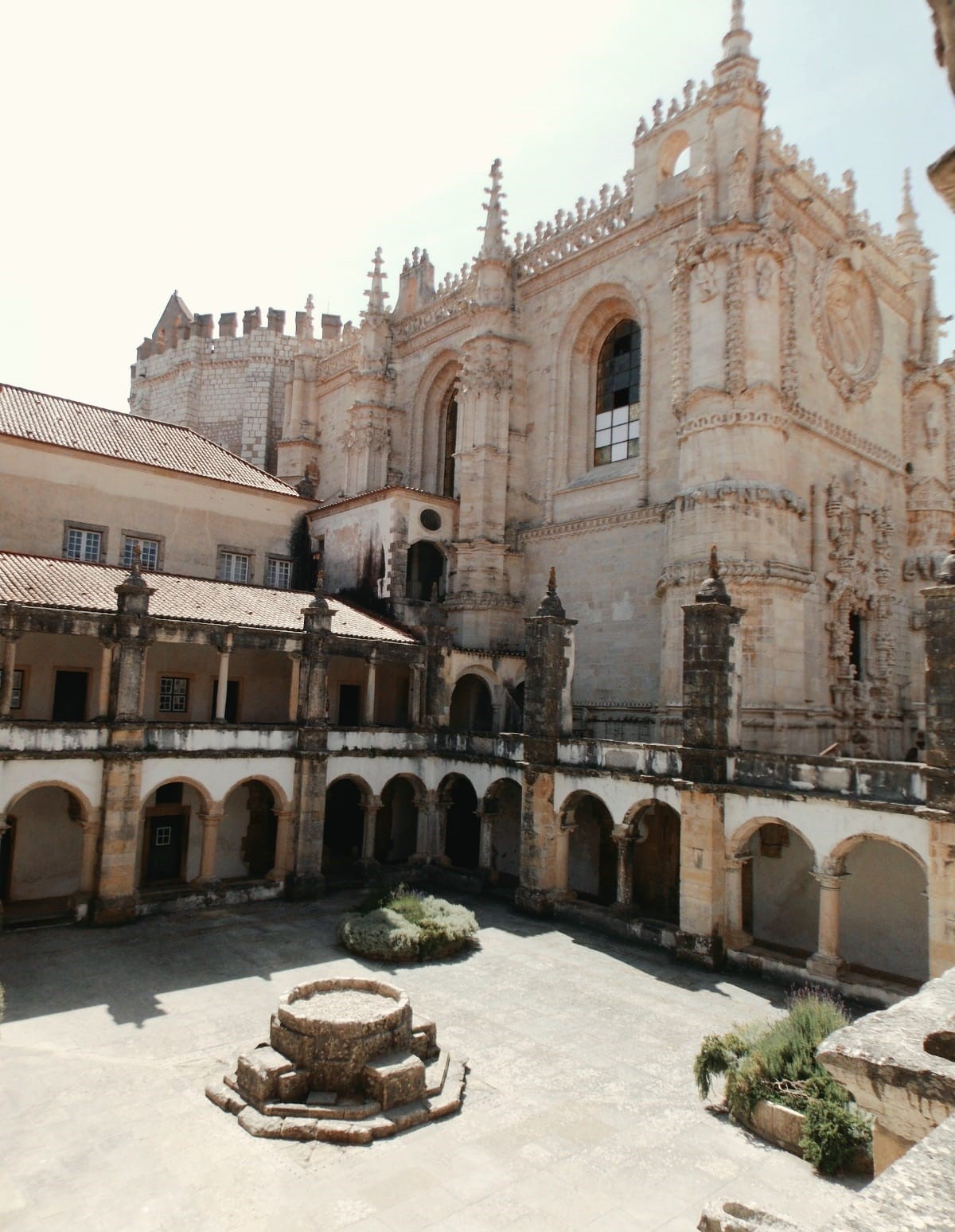 Fachada do Convento de Cristo em Tomar