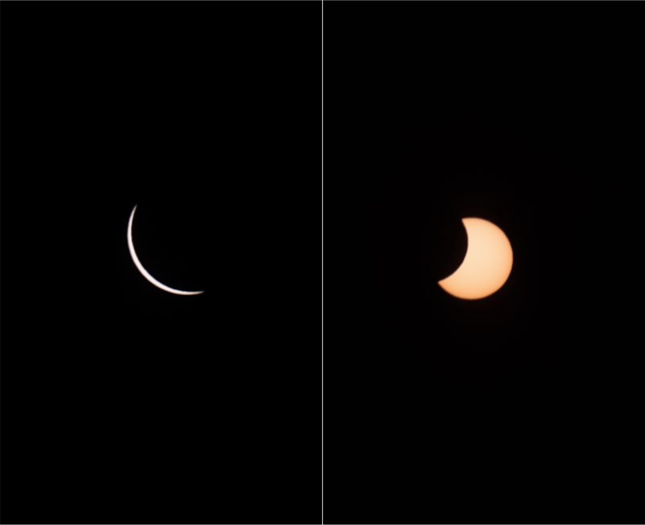 Eclipse solar visto do Porto